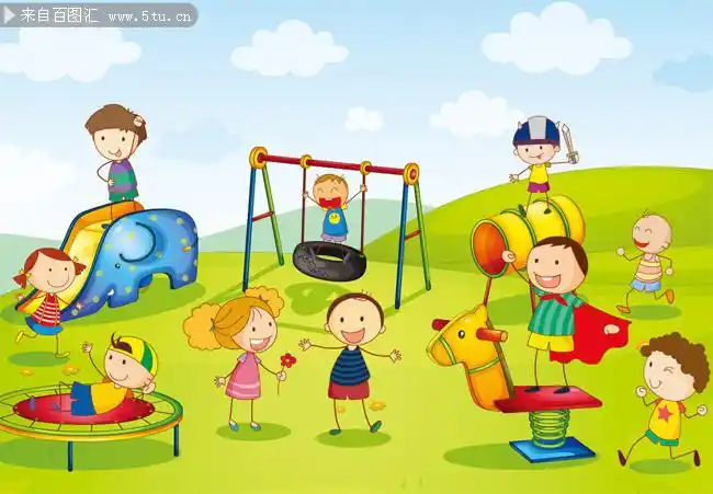 卡通儿童插画图片下载