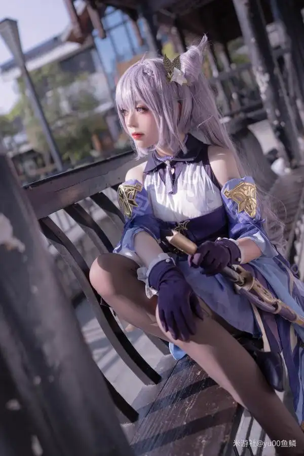 原神cos:好美的刻晴!