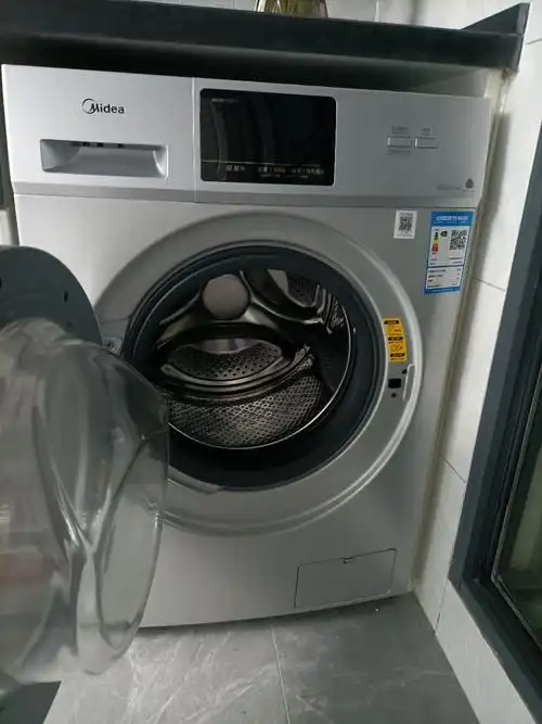 美的(midea)10公斤全自动变频洗衣机洗烘一体机 滚筒洗衣机 家用老虎