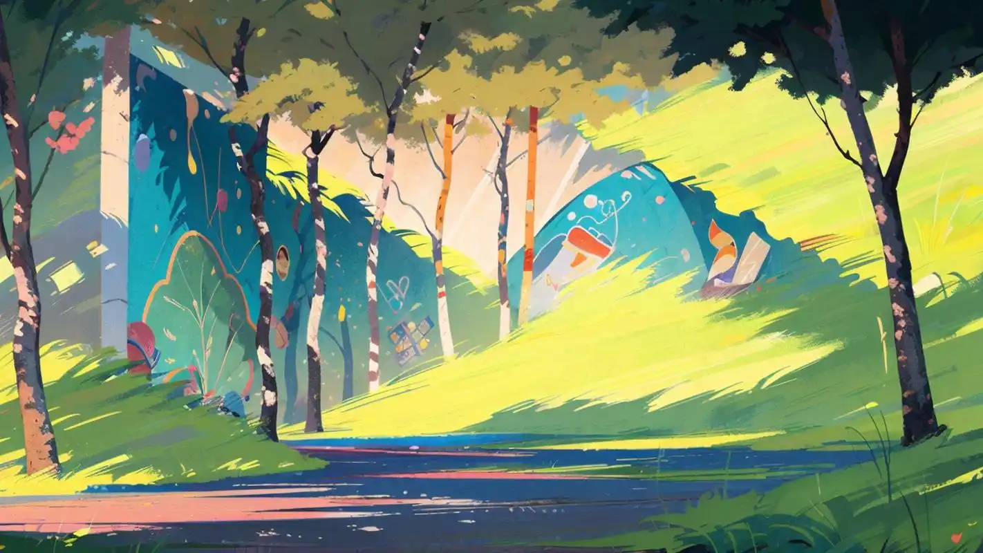 🎨涂鸦风城市街景壁纸精选 穿梭在涂鸦风格的城市街景中,感受那份