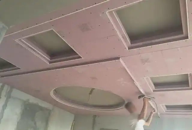 老公请老木匠做的吊顶太好看了这效果让我出700元一天都愿意