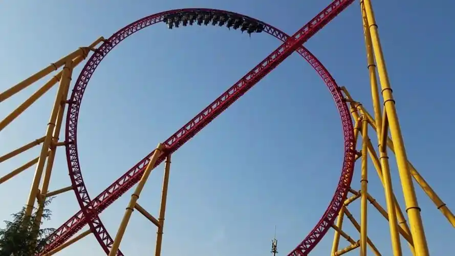 乐华城闪电过山车,你值得拥有.989898