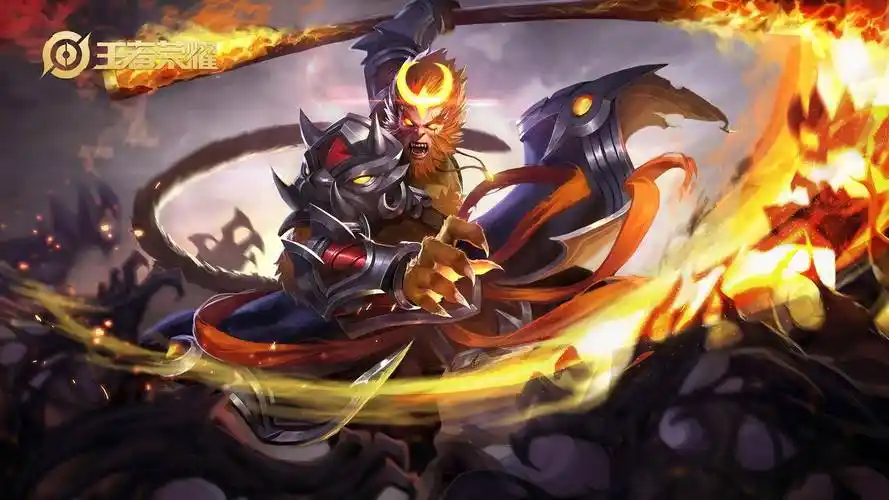 王者荣耀孙悟空齐天大圣8k游戏壁纸7680x4320-千叶网