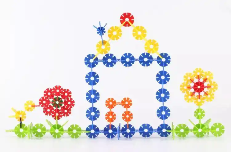 指尖上的雪花片