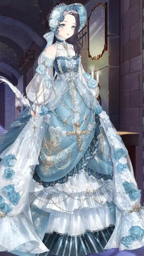 图片源自奇迹暖暖游光长廊,非套装.