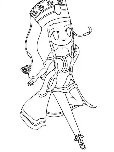 简笔画教程7515梦精灵叶罗丽黑香菱画法简笔画叶罗丽精灵梦