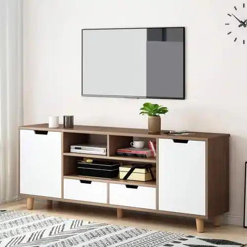 电视柜茶几组合现代简约北欧客厅小户型卧室主卧高款简易电视机柜