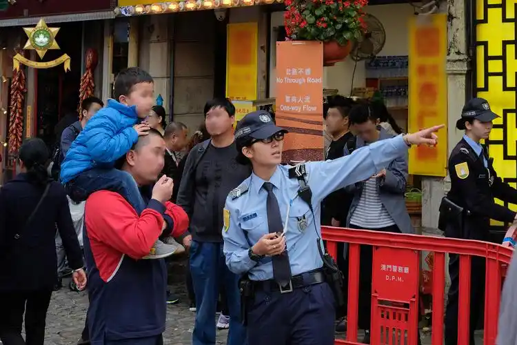 澳门治安警节日期间坚守岗位确保社会及民众安全2