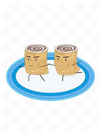 北京驴打滚可爱元素