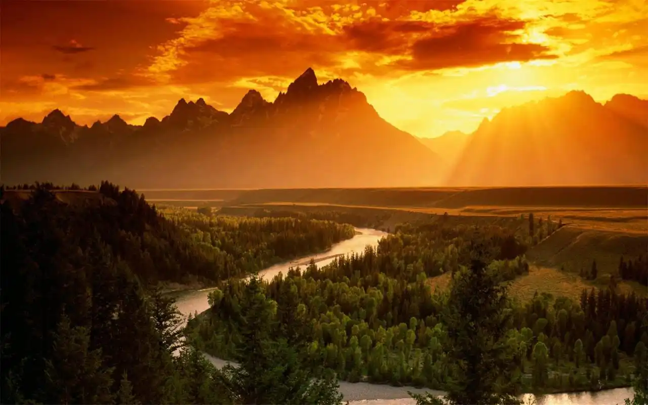 唯美日落意境自然景象摄影桌面壁纸图片大全