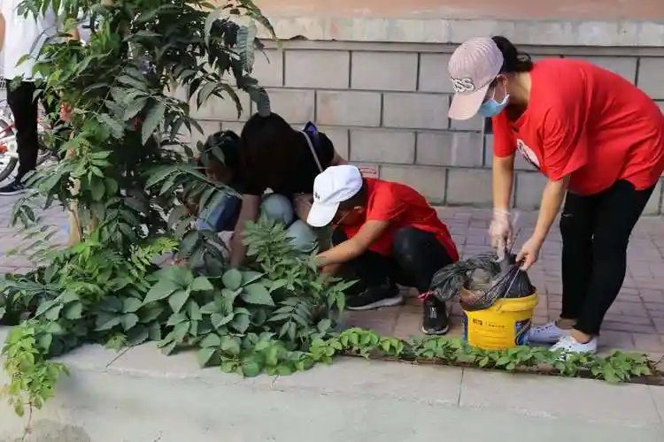 哈密市社会慈善公益志愿者协会系列活动～创建文明城市,争做环保卫士