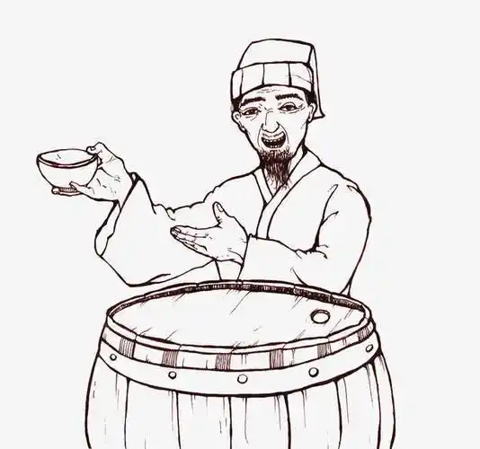 古时夫子简笔画