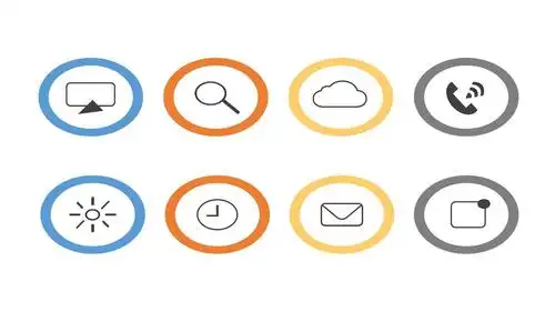 ppt图标素材-简约