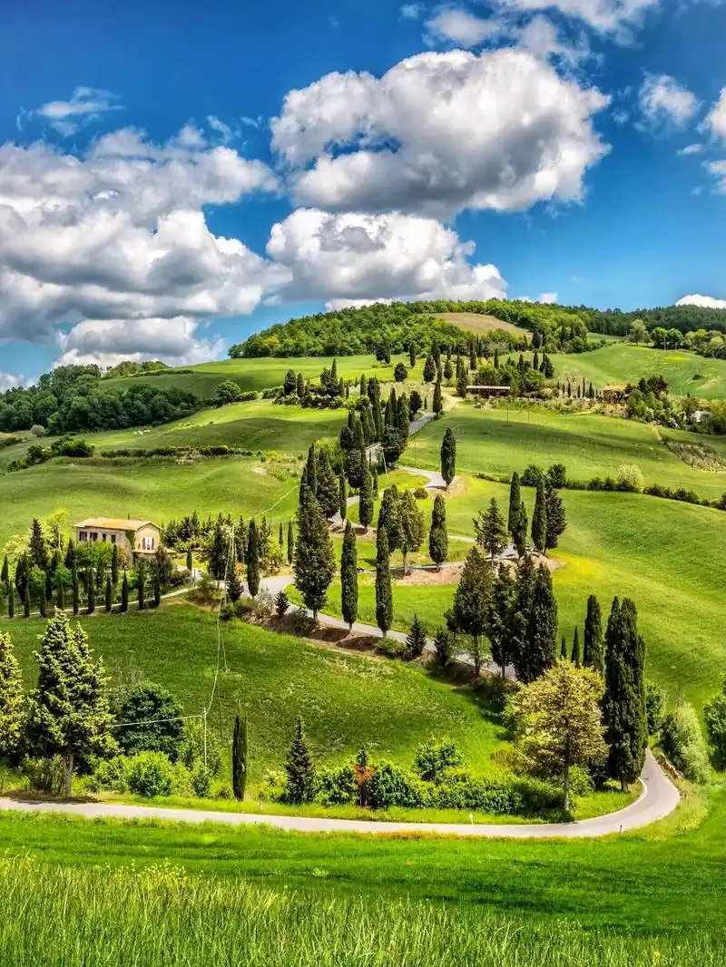 意大利|油画里的田园风光.