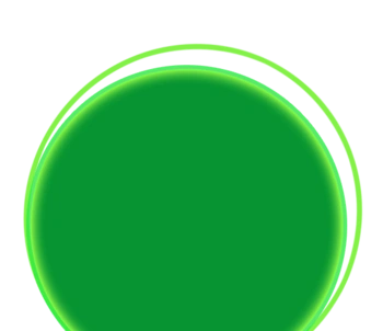 绿色圆形文案背景