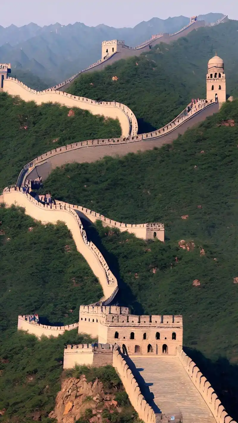图文伙伴计划 #万里长城 雄伟壮观的万里长城是人类建筑史上 - 抖音