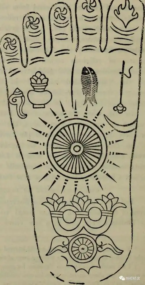 玄奘法师造的佛足印_腾讯新闻