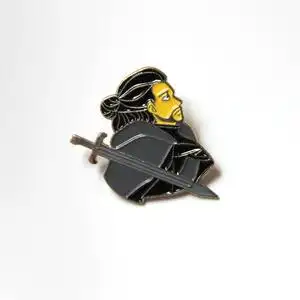 funko权利权力的游戏 game of thrones第八季琼恩·雪诺头像胸针