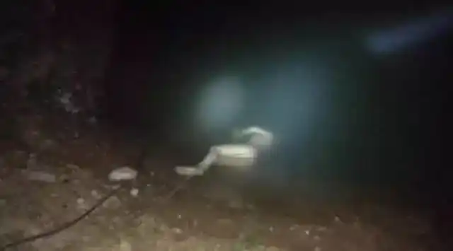 街道东联水库有一个女的淹死了,衣服裤子还在岸上,人都还没打捞上来