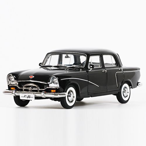 国产原厂1:18上海牌老上海sh760 老式轿车1964年合金仿真汽车模型