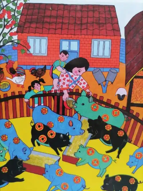 【画品诗心】农民画七月配诗作品集锦(四)