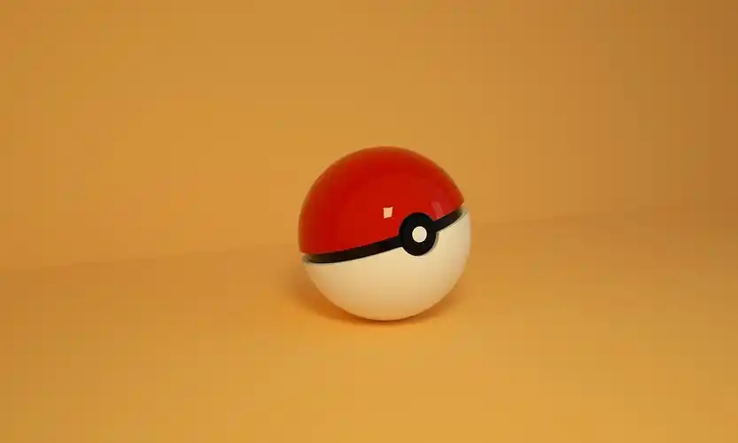 宝可梦精灵球临摹