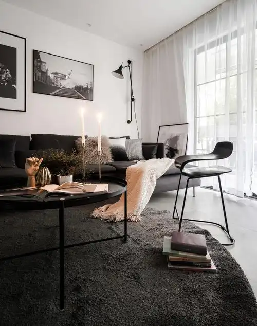 黑白灰北欧风格