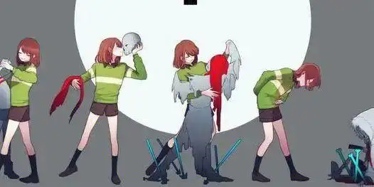 王子小羊(asriel dreemurr),第一个进入地下世界的人类chara的朋友