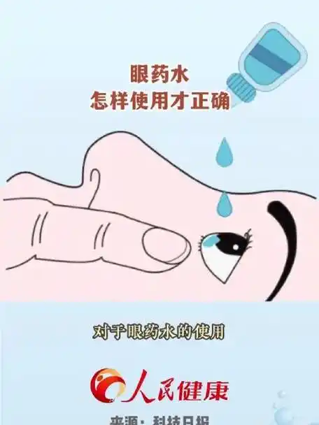 1分钟教你如何正确使用眼药水↓↓转发学习#别往眼球上滴眼药水了##鲁