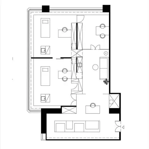 商业空间,整形外科诊所,时尚诊所设计,国外诊所设计,简约风格