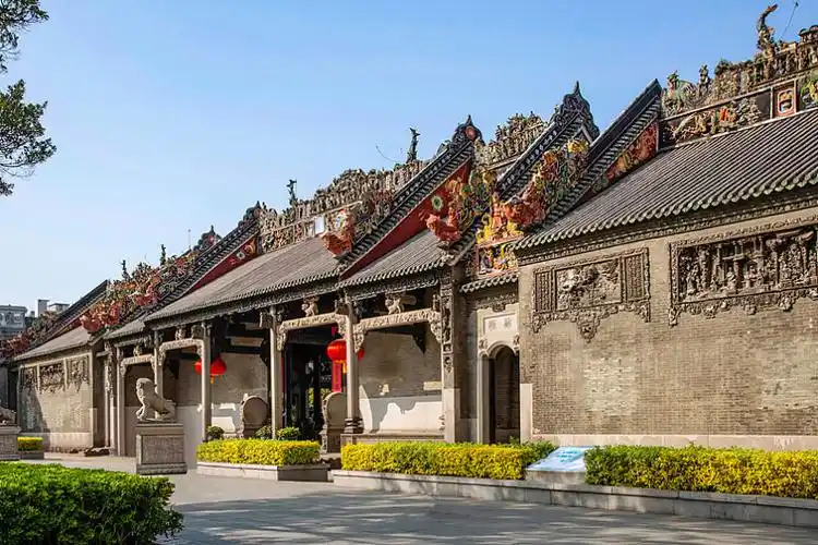 广州陈家祠图片_广州陈家祠高清图片_全景视觉