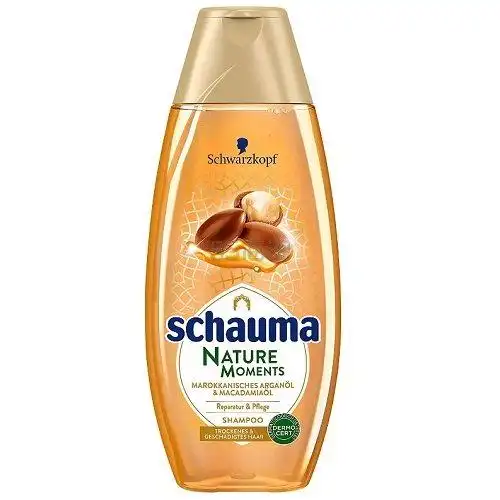 中亚prime会员schwarzkopf施华蔻schauma摩洛哥坚果油无硅洗发水400ml