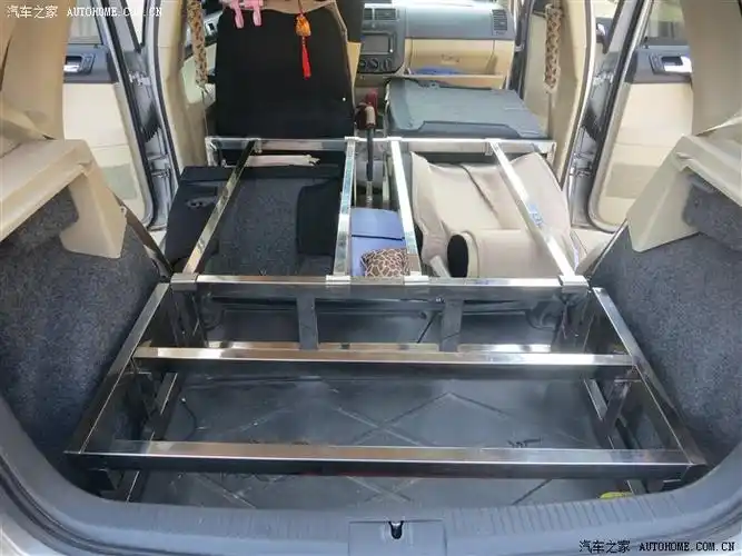 小polo车无损改床车