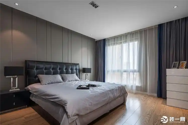 西安百合居装饰二居室现代简约风 122平兴庆熙园-家装效果图_装一网装