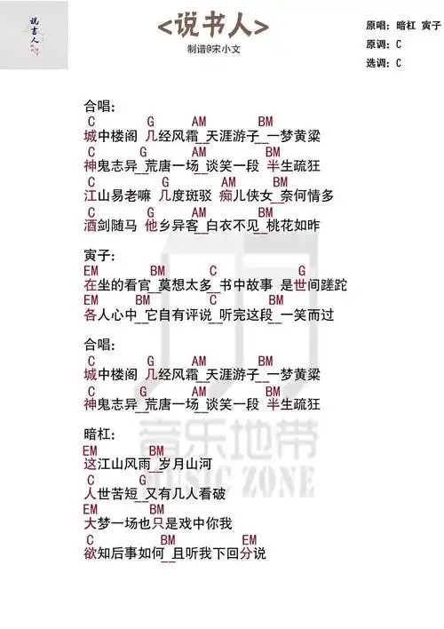 人世苦短 又有几人看破 《说书人》 暗杠 寅子尤克里里弹唱吉他弹.