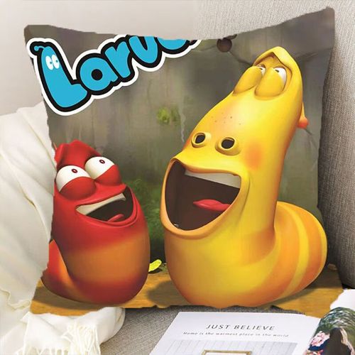 爆笑虫子抱枕卡通表情包枕头客厅沙发宿舍床头靠枕学生日礼物 1双面同