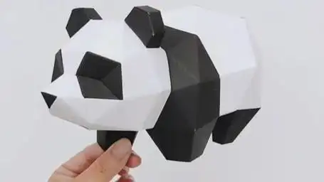 熊猫折纸3d立体折纸礼物折纸礼品折纸教程