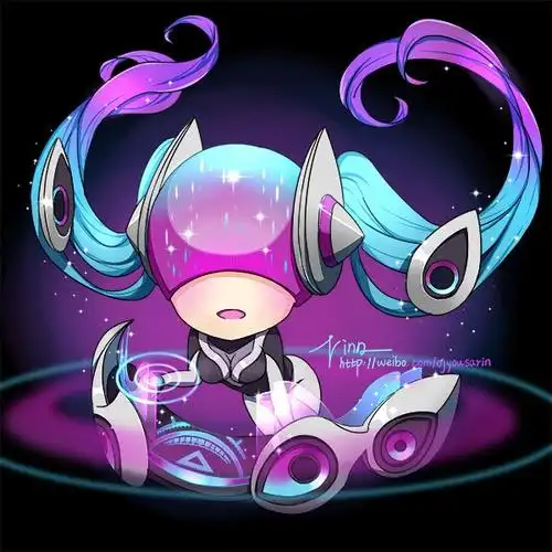 玩家手绘琴女全皮肤 真是太可爱啦!