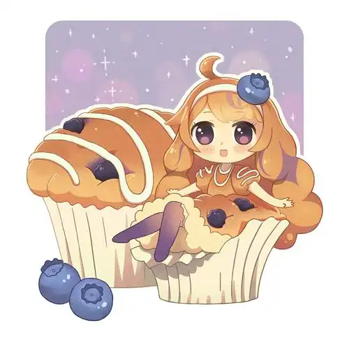 卡通食物拟人临摹