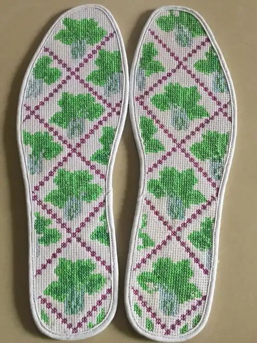 老妈的手工鞋垫!