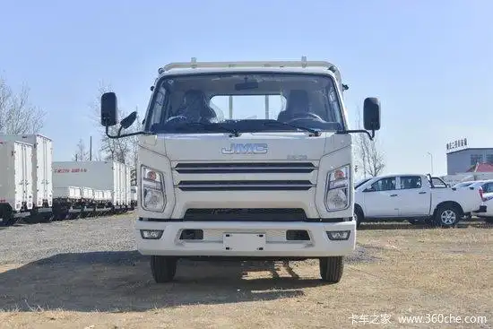 江铃 顺达小卡 122马力 3.3米排半栏板轻卡(国六)(jx1041tcf26)