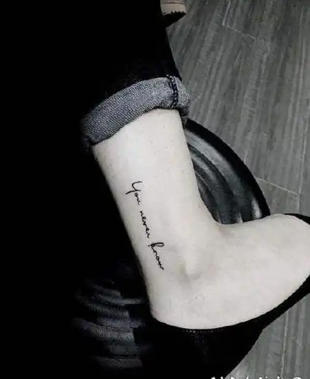 脚踝纹身图案_脚踝纹身_女生脚踝纹身图案_纹身脚踝图片_第166页