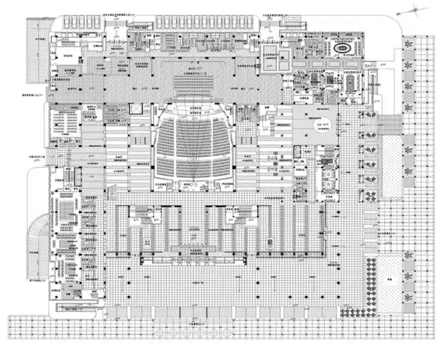 [广东]东莞市人民大会堂设计概念图(附效果图)