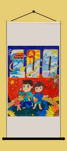 翰墨颂党恩·丹青绘百年——瓯江口庆祝建党100周年书画展开展