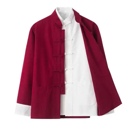 中国风唐装男青年潮牌中式服装潮流复古民族套装改良版古风两件套