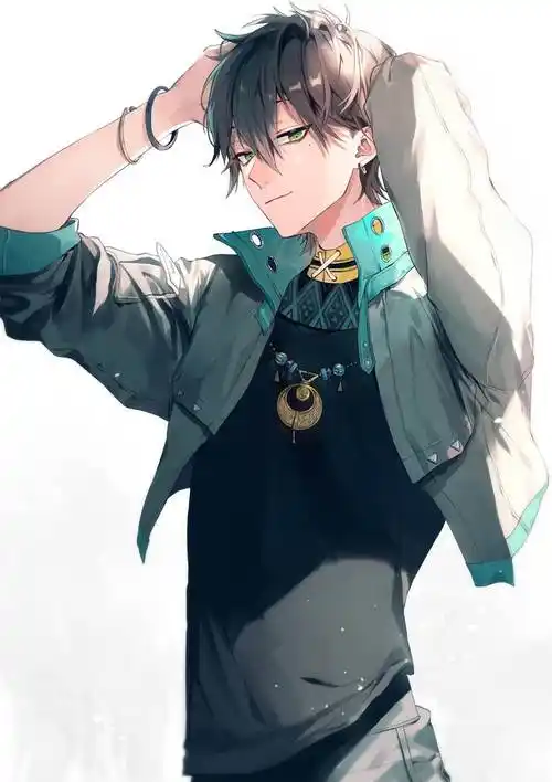 视线|金造的pixiv帅哥壁纸插画图片