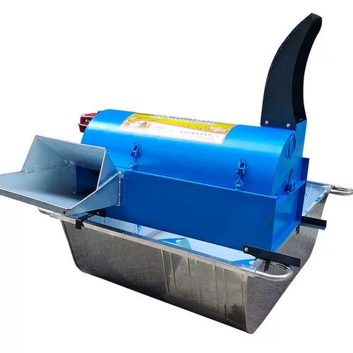 打谷机水稻脱粒机家用全喂入高喷自动排草稻谷脱粒机小型稻谷脱粒