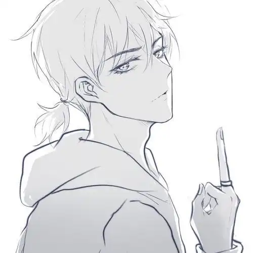 手绘男头高冷赞评论更多