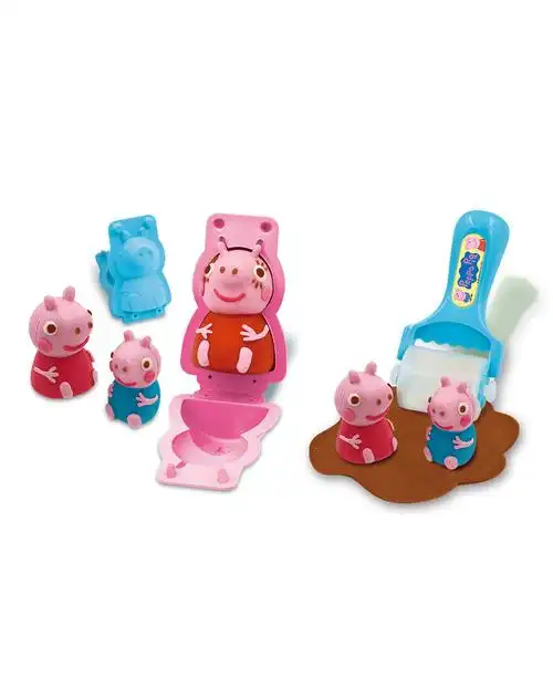 特惠玩具第2件半价专场小猪佩奇橡皮泥粘土彩泥套装男女孩 小猪佩奇与