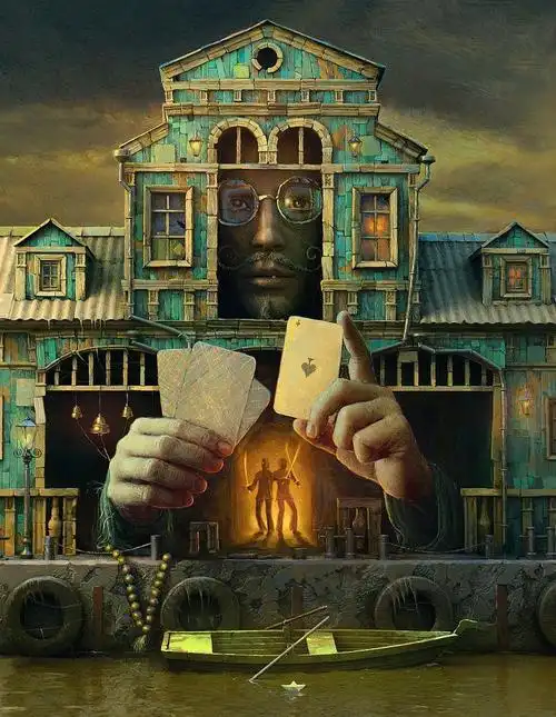 超现实主义插画.